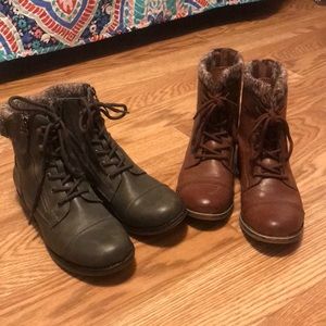 Boots 2 pair!!!